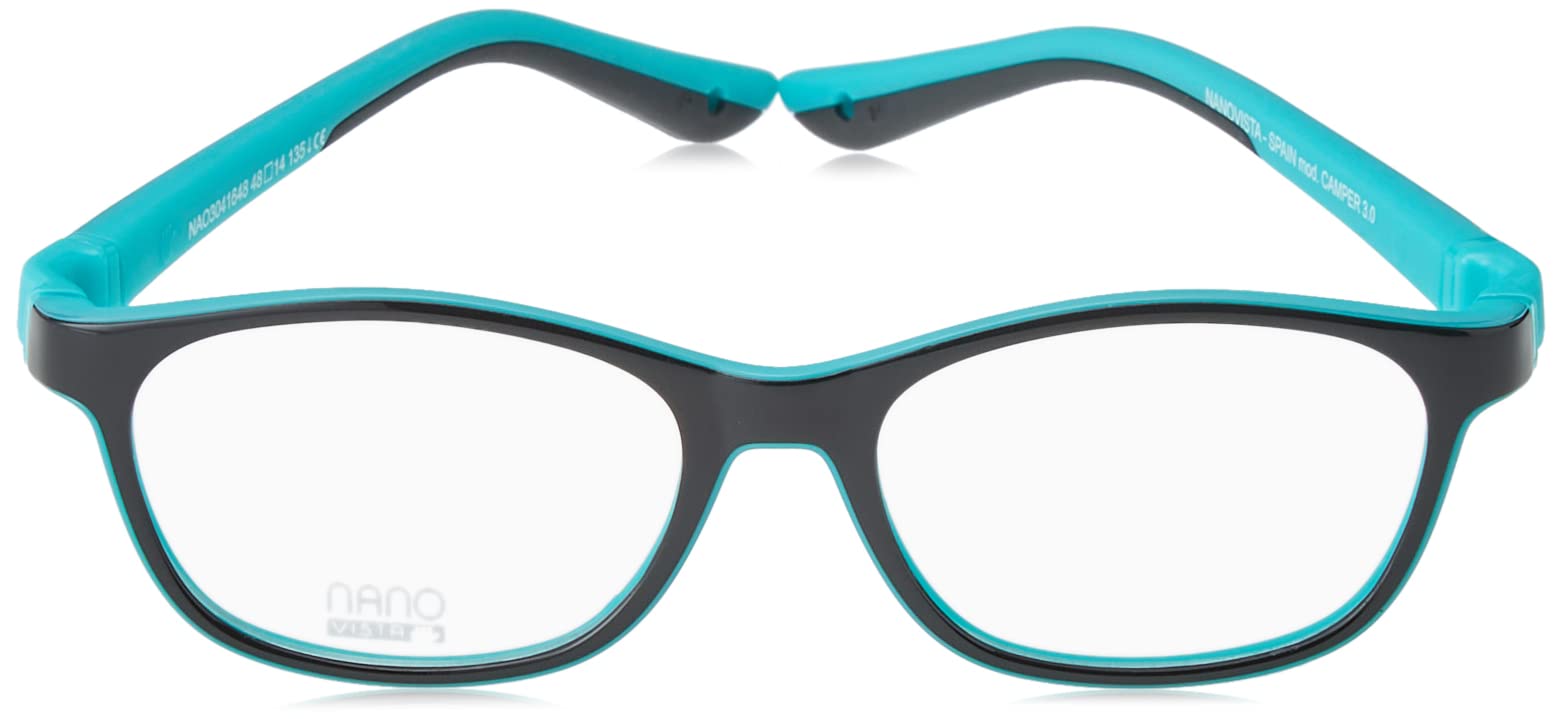 GAFAS NANO OPTICAL - CAMPER 3 0_4-6 AÑOS C: BICOLOR NEGRO/TURQUESA /44x13x117 Cura della persona e salute