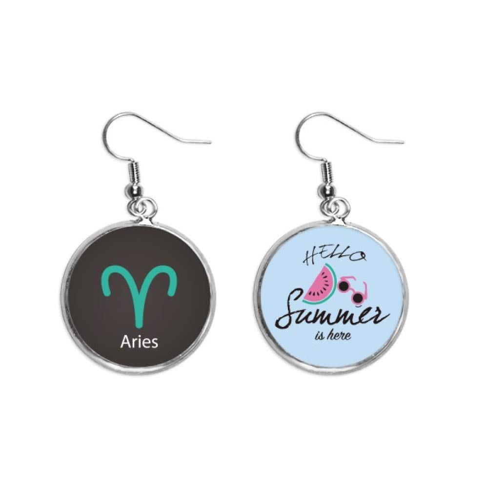 Pendientes de sandía Aries para lucir en la playa este verano 5
