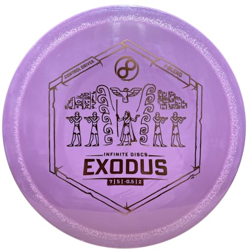 Infinite Discs Exodus I-Blend | Control Driver | Professional and Intermediate Fairway Driver (Purple, 150-159 Grams)