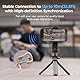 SMALLRIG Wireless Monitor, Magnetischer Selfie Monitor für iPhone/Android, Telefonmonitor mit Blitzschuh,Schnellhalterung für MagSafe, 3 Stunden Akkulaufzeit, 10 m Reichweite – 4851B