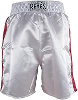 Vista 3 de CLETO REYES Boxing Shorts Trunks for Men, Training Uniform, Professional Competition Fitness Clothes, Fight Apparel, Satin