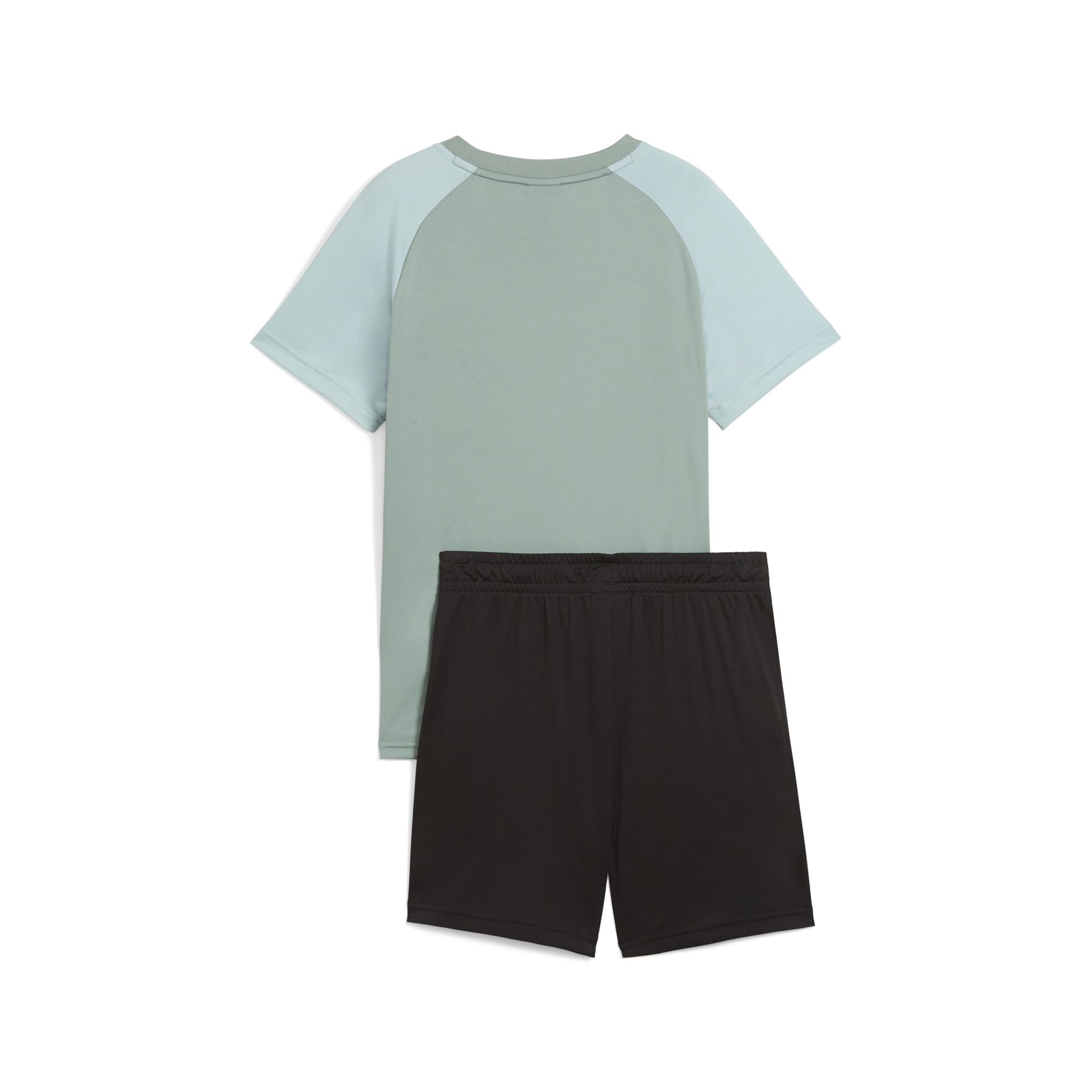 PUMA Jungen Ess No.1 Logo Poly Tee And Shorts Set B Gestrickte Anzüge (1er Pack)