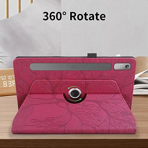 TEDTIKJT Rotating Case for Lenovo Tab P11 Pro 2nd Gen 11.2 Inch 2022 TB138/ TB132 PU Leather Tablet Case 360 Degree Rotating Stand Protective Cover for Lenovo Tab P11 Pro 2nd Gen - Image 3