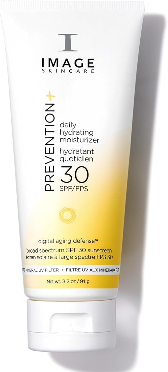 IMAGE Skincare Prevention + Daily Hydrating Moisturizer SPF 30+, Citrus, 3.2 Ounce