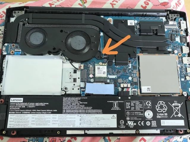 Image of High- Quality Replacement Internal CPU+GPU Cooling Fan for Lenovo IdeaPad Gaming 3і 15IMH05 3-15IMH05 3-15ARH05 Creator 5-15IMH05 Laptop. Comes With MH501 Thermal Greasen (Cooling paste).