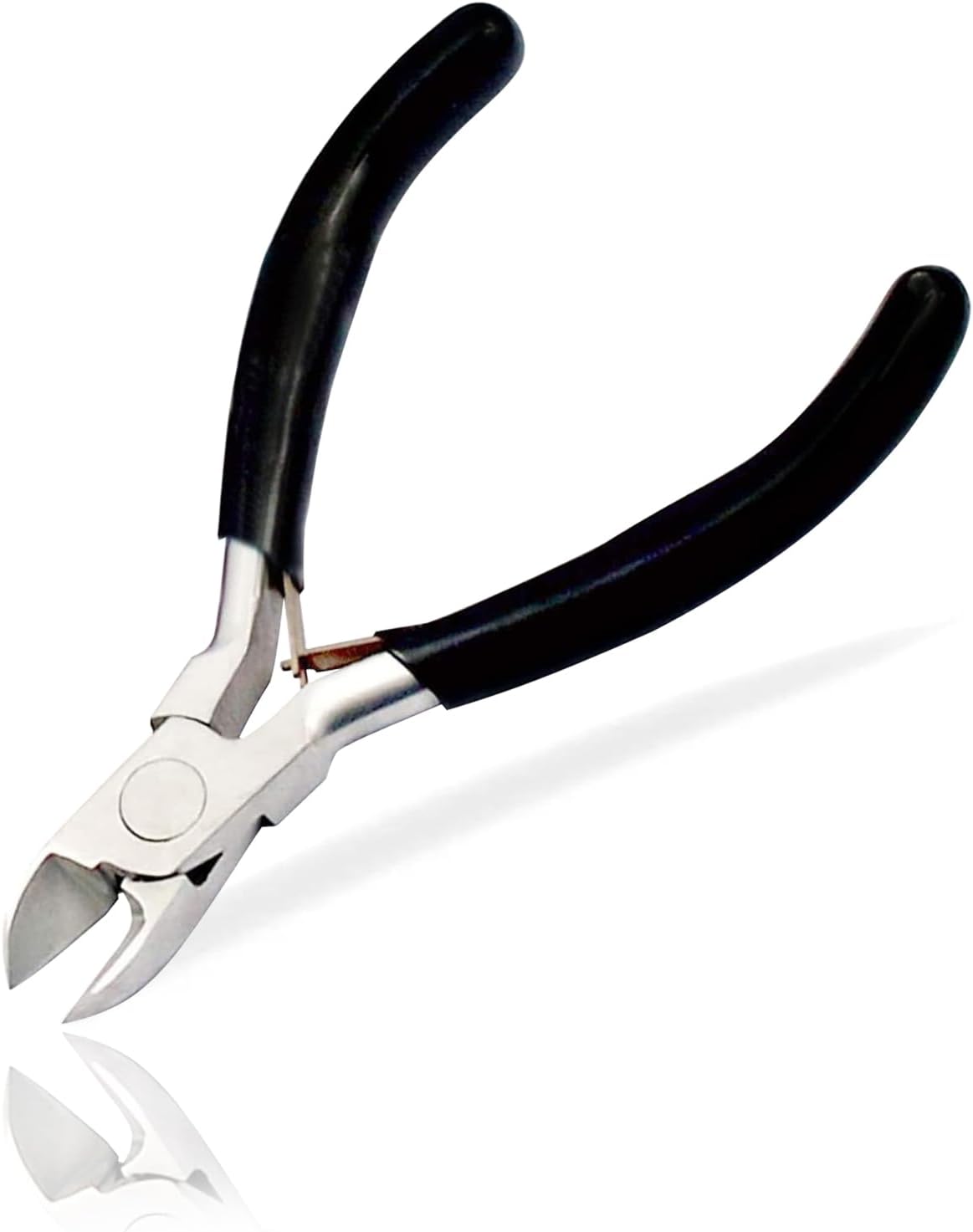 4.5" Diagonal Flush Cutter Straight Jaw Micro Beading Pliers Wire Nipper
