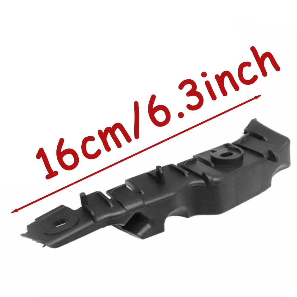 Staffa guida paraurti anteriore sinistra destra, staffe di fissaggio paraurti anteriore auto, staffa paraurti auto compatibile con Audi A3 2009-2013