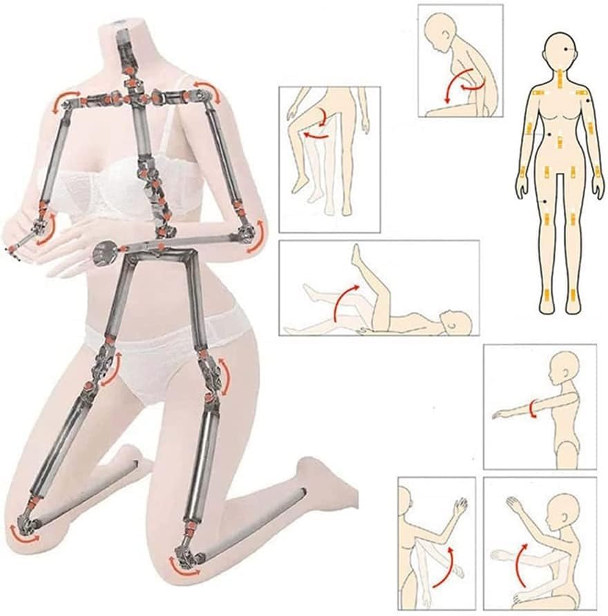 Amazon.com: Full Body Sex Dolls Realistic Life Size Silicone Sex Doll with  Soft Big Breast Butts Full Size Sex Doll Lifelike Women Torso Love Doll  Built-in Metal Skeleton Adult Sex Toys 158cm/5.2ft