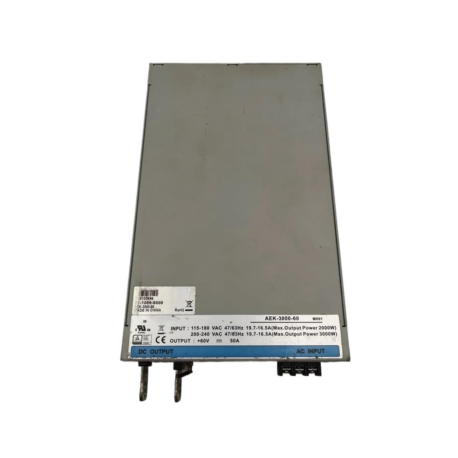 BFSYDLUJ AEK-3000-60 Switch Mode Power Supply 3000w 56V-63.7V