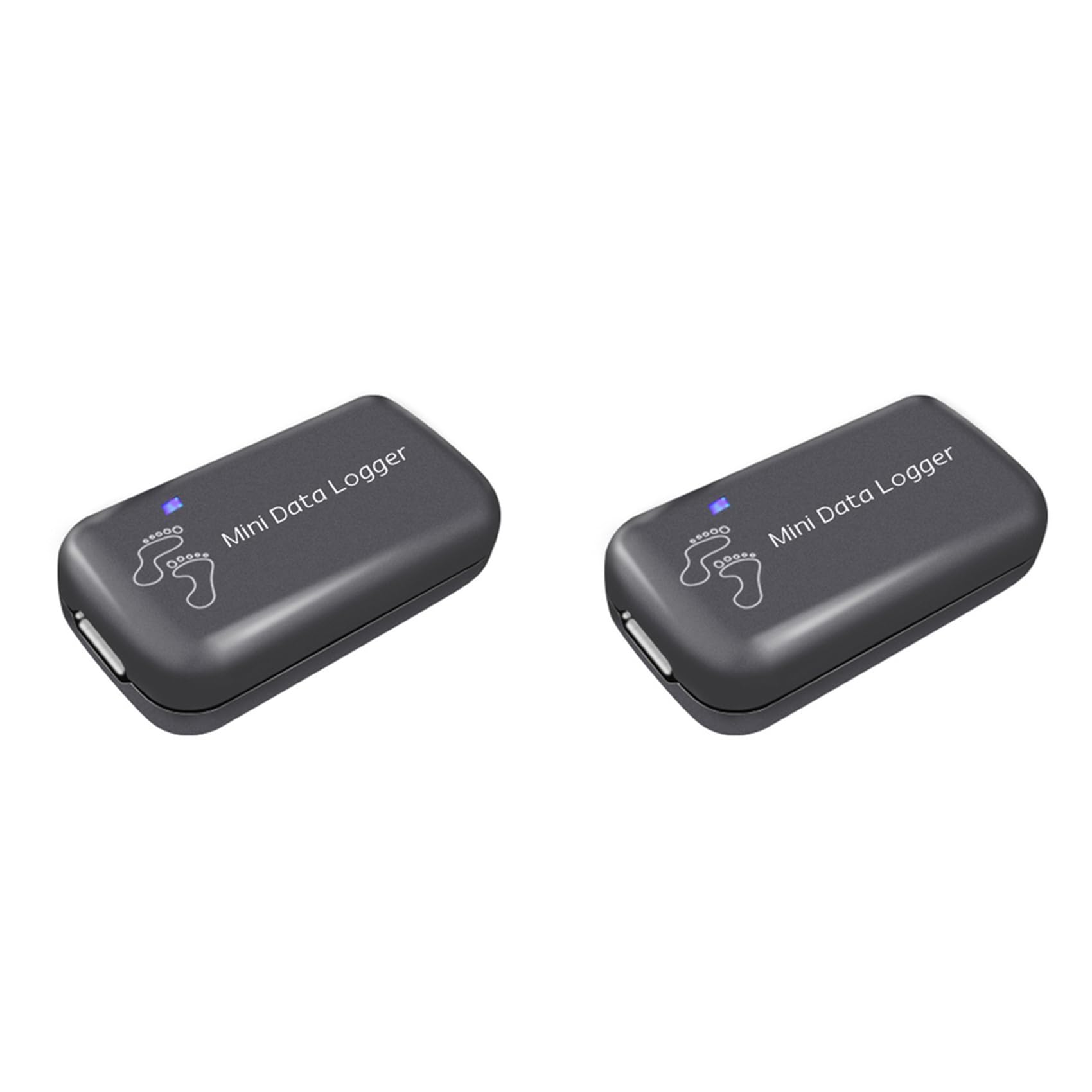 2X Mini Rejestrator Danych GPS Wodoodporny Rejestrator GPS dla Kota, Psa, Zwierzaka, Sportu, Pieszych Wędrówek, Mapowania Podróżników, Ankiety, Nawigacji