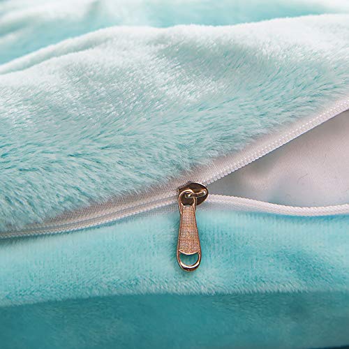Housse de couette double avec drap-housse ensemble de literie gris - 4