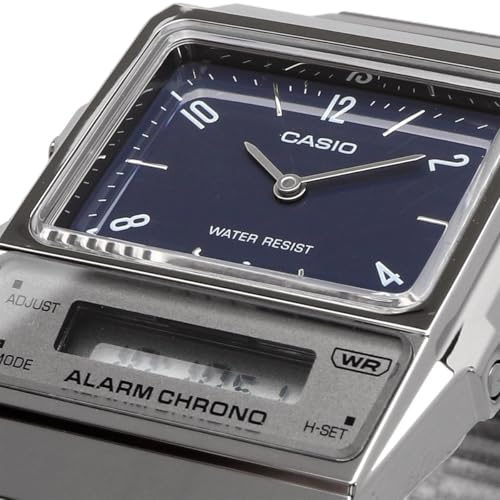 [カシオ] CASIO スタンダード STANDARD アナデジ クオーツ 腕時計 AQ-800EB-2A ユニセックス ネイビー 海外モデル [並行輸入品] 商品画像6