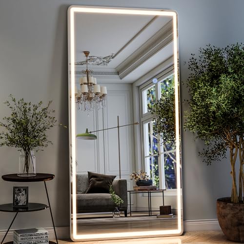 GLSLAND 34x76 LED Mirror