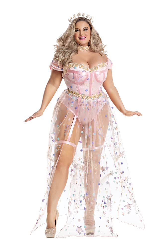 Party King Womens Party King Women's Plus Size Comos Goddess Costume Adult Sized Costumes
