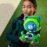 Basic Fun Care Bears Collab (Magic) Hoodie Mascot Plush - Grumpy Bear x Slytherin - Image 4