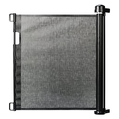 Porta interna do bebê - Portões de segurança de malha retrátil para bebês - Portão para cães de malh