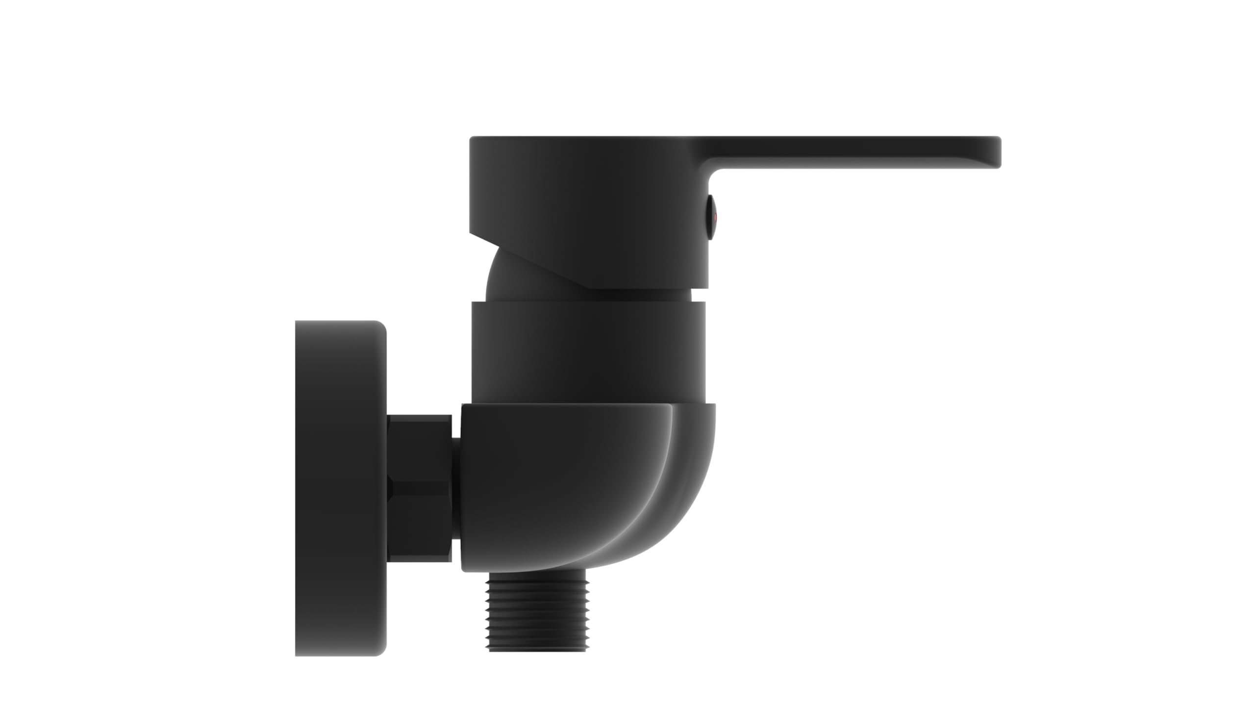 SCHÜTTE Denver 44406 Thermostat Shower Mixer Tap in Matte Black, 183 x 97 x 119 mm - Image 4