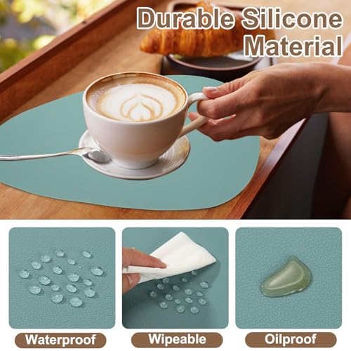 Set de table en silicone pour protéger les comptoirs de cuisine en famille