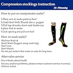 Sooverki Graduated Copper Compression Socks for Men & Women Circulation 8 Pairs 15-20mmHg - Best for Running Athletic Cycling - Image 5