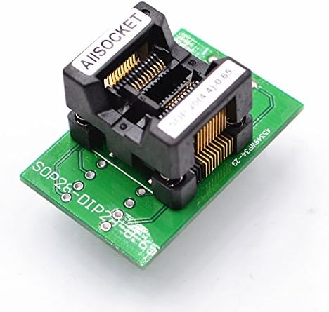 ALLSOCKETSSOP20-4.4-0.65 SOP20 Package TSSOP20 SSOP20 to DIP20 Programming Adapter Testing/Debug Socket 0.65mm Pitch 4.4mm Width(173mil) S-SSOP20(28)-0.65 OTS20(28)-0.65-01