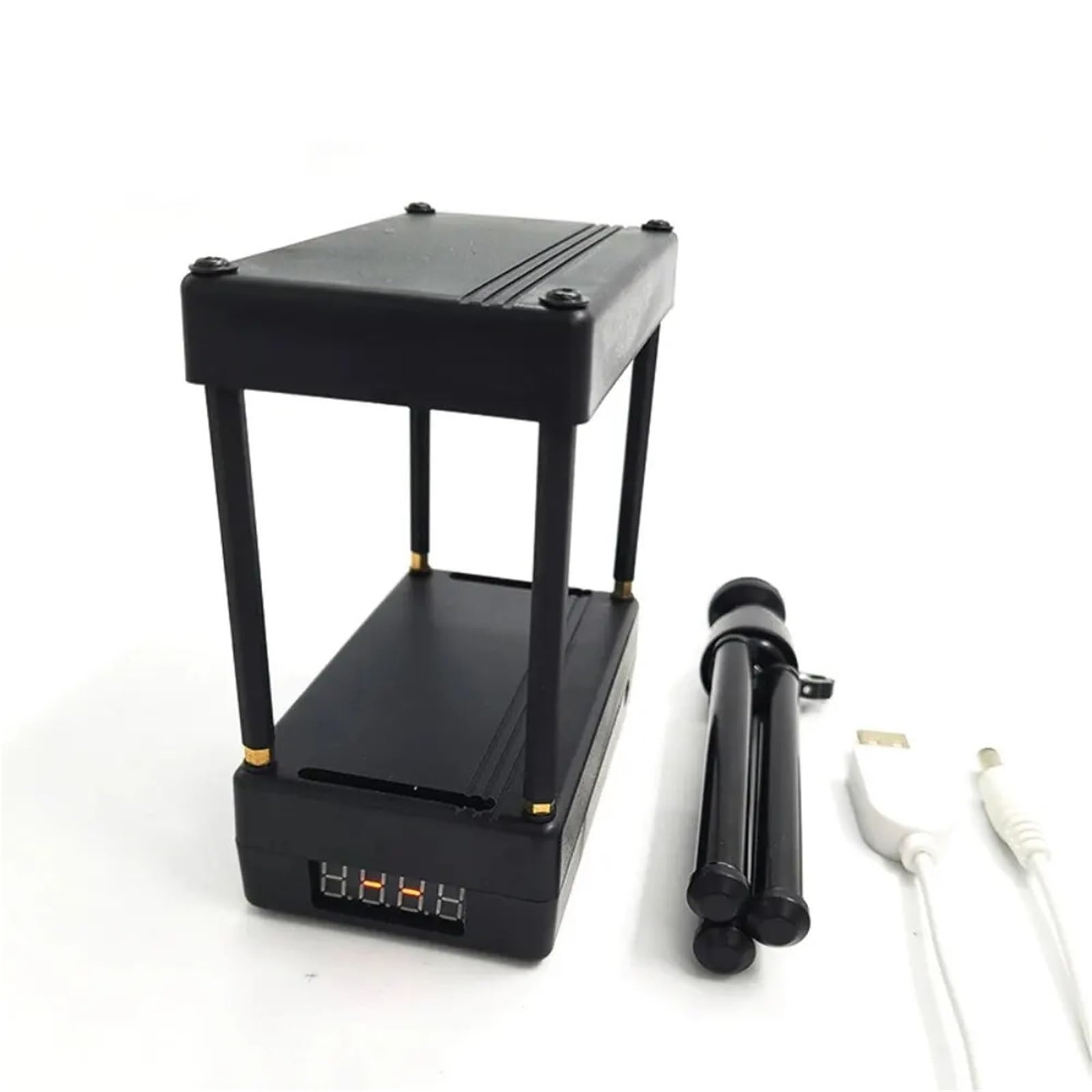 Cronógrafo multifuncional de alta sensibilidad for medir la velocidad de disparo, la energía y la velocidad de la bola.(NEW Black)