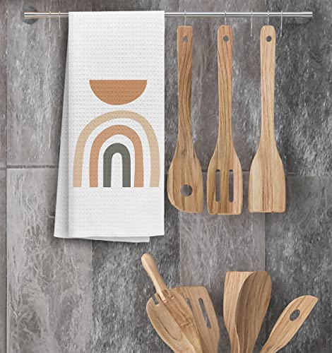 Tunw Abstract Boho Sun Sunrise Sunset Rainbow Soft And Absorbent Bathroom Kitchen Towels,Bohemia Hand Towels Dish Towels Beach Towels 16″×24″,Gifts For Boho Lovers Women Girls #TOP1