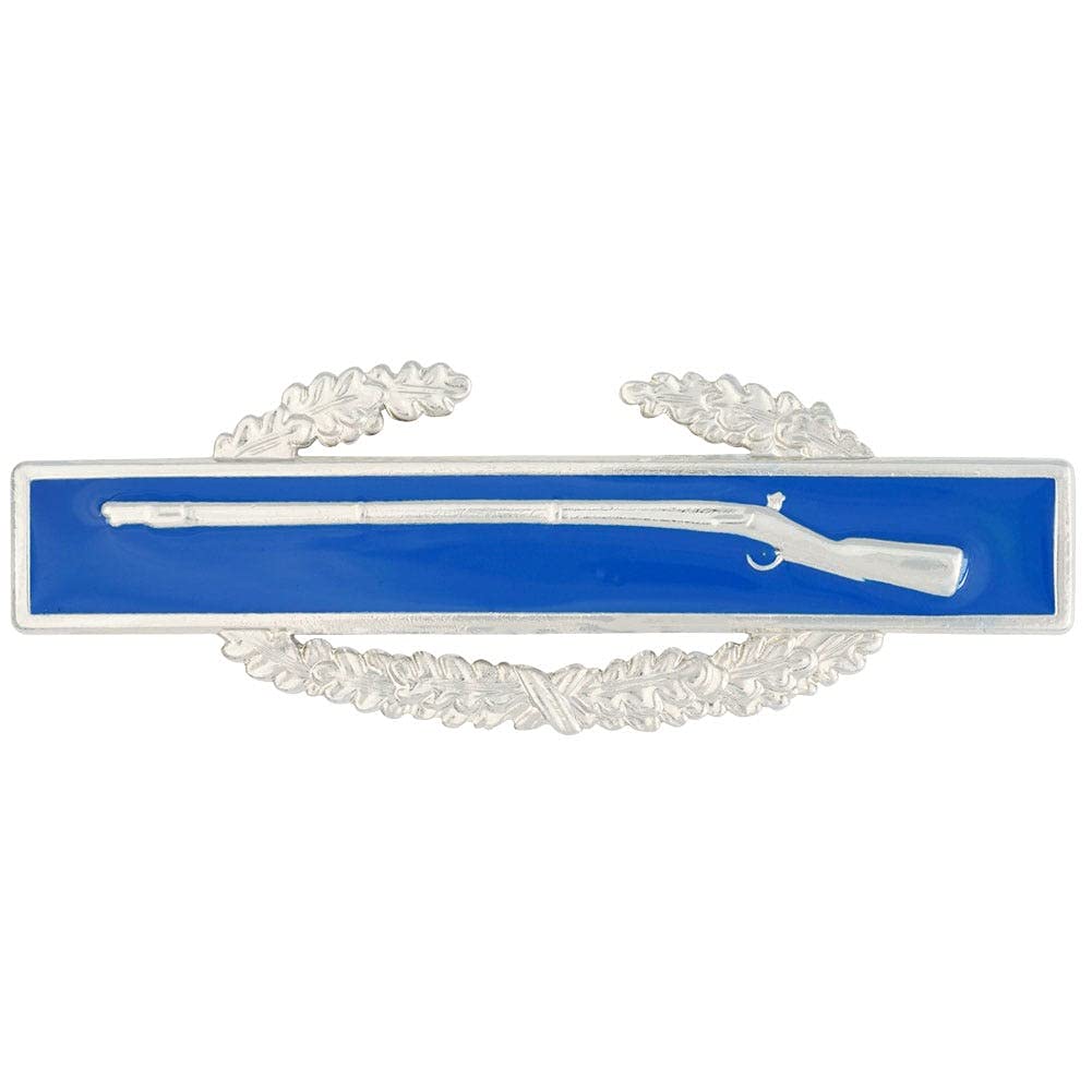 Badge de combat de l'armée CIB finition miroir d'exception