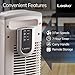 Lasko Oscillating Tower Fan with Remote Control, 3 Quiet Speeds, Timer for Bedroom, Kitchen, Office Use, White, 36