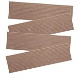 Tapis d'escalier : cette couleur simple ajoute de la chaleur et du charme à votre maison, ce qui en fait un ajout parfait à tout décor, protecteur d'escalier