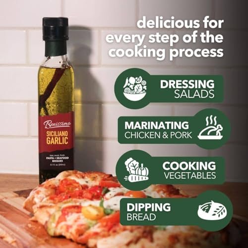 Benissimo Siciliano Garlic Oil 6 Pack 240 mL miniatura 6