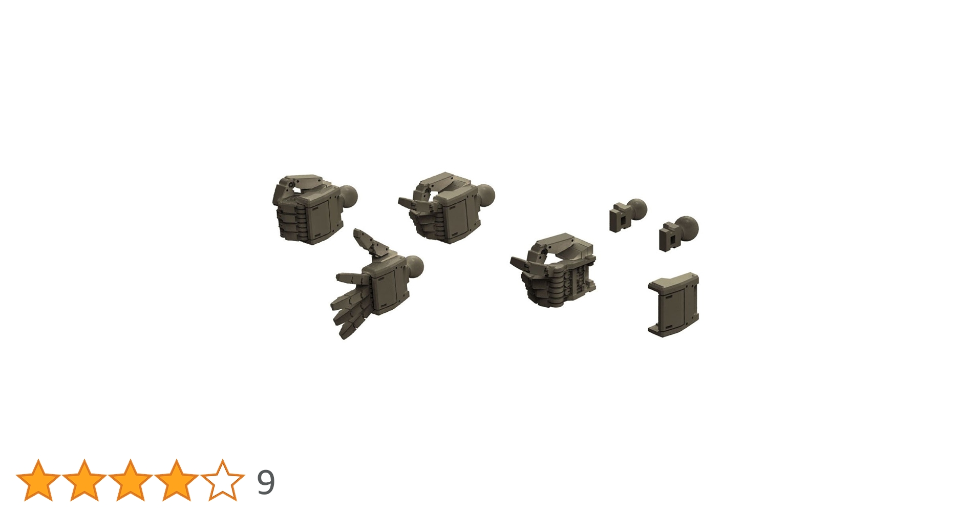 Amazon | ビルダーズパーツ MSハンド03(連邦系Sサイズ・メカニック