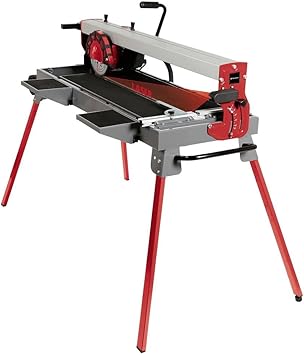 Einhell TE-TC 920 UL Radial Tile Cutter (900 W, Cutting Length: 920 mm, Folding Base, Large Water Catch Tray, Turbo Diamond Cutting Disc, Laser)