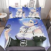 Amazon｜レム Re ゼロから始める異世界生活 布団カバー3点セット