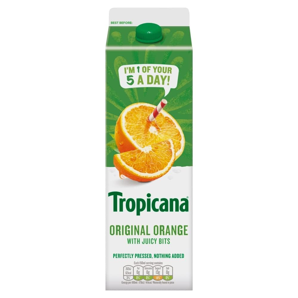 Tropicana Original Orange Juice, 950ml
