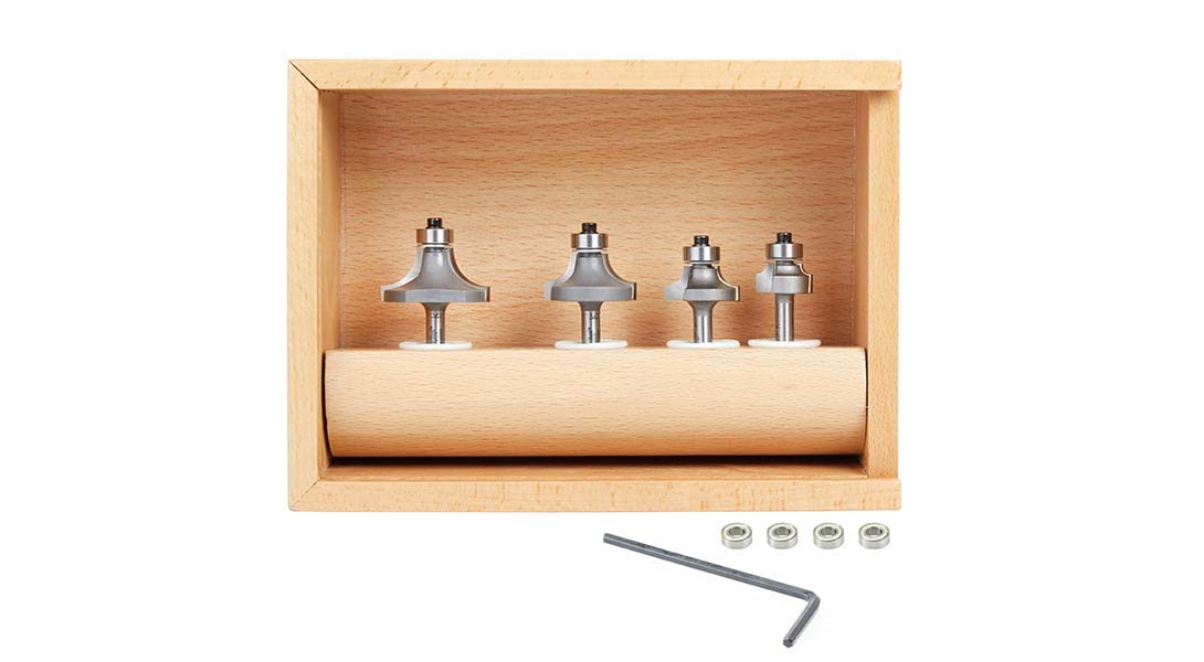 Amana Tool AMS-551 4-Pc Carbide Tipped Corner Rounding