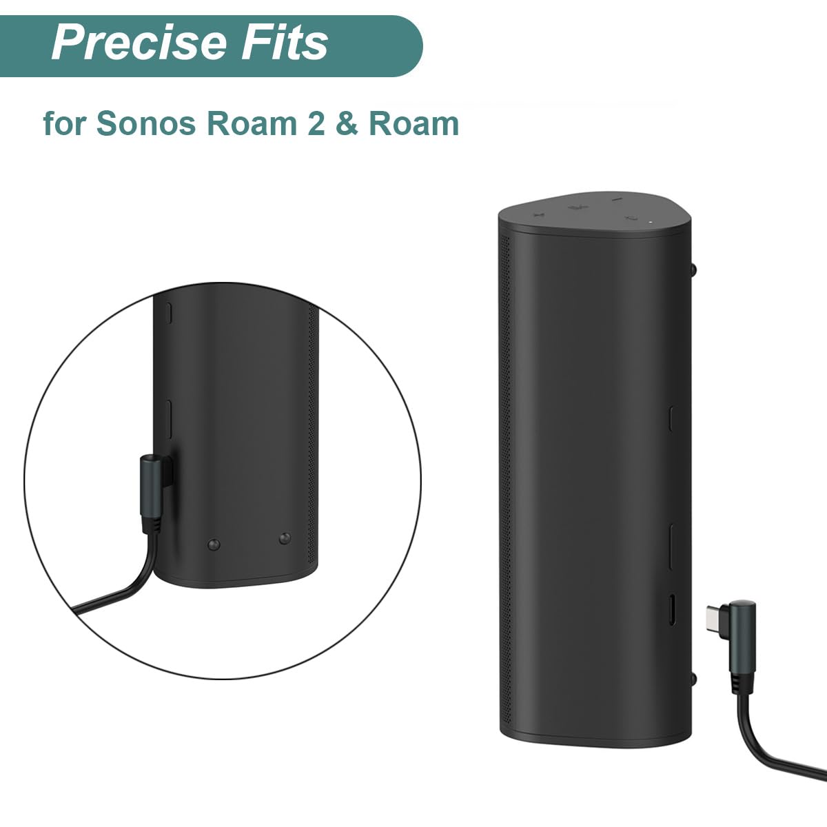 Amazon.com: Kissmart Charging Cable for Sonos Roam 2/1