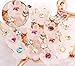 WOIWO 1PCS New Korean Silk Scarf Brooch, Gem-Encrusted Luxury Fashion Ballerina Brooch