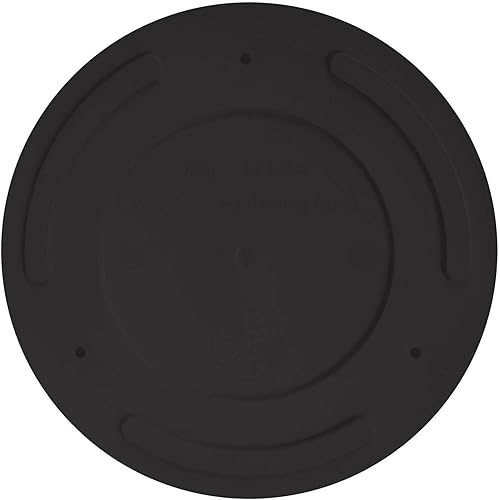 Miniatura 3 de Bloem Mathers - Maceta redonda con bandeja para platillo 10 pulgadas color negro diseño moderno maceta de plástico duradero platillo extraíble para