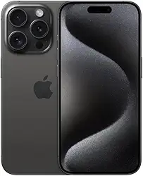 Apple iPhone 15 Pro (128 GB) — Titânio preto (Recondicionado)