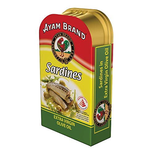 Ayam Brand Sardines in Extra Virgin Olive Oil 120g