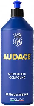 AUDACE Supreme Cut Compound | Levels Severe Defects & Sanding Marks with Low Dust | Designed for Consistent Footprint & Clean Wipe to Speed Compounding Stages | 1 Liter
