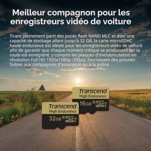 Transcend TS32GUSDHC10V mémoire flash MicroSDHC MLC Classe 10 Neuf - vue 10