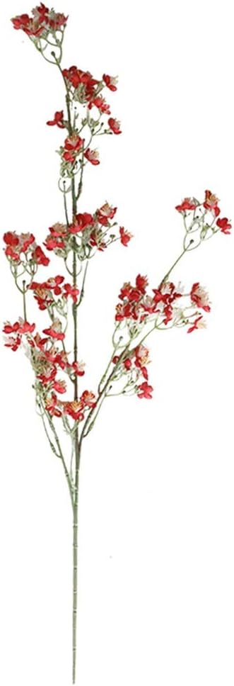 Amazon 花の装飾の家のリビングルームのシンプルなシミュレーション小さい花の花束の装飾 色 Red サイズ Three 造花 オンライン通販