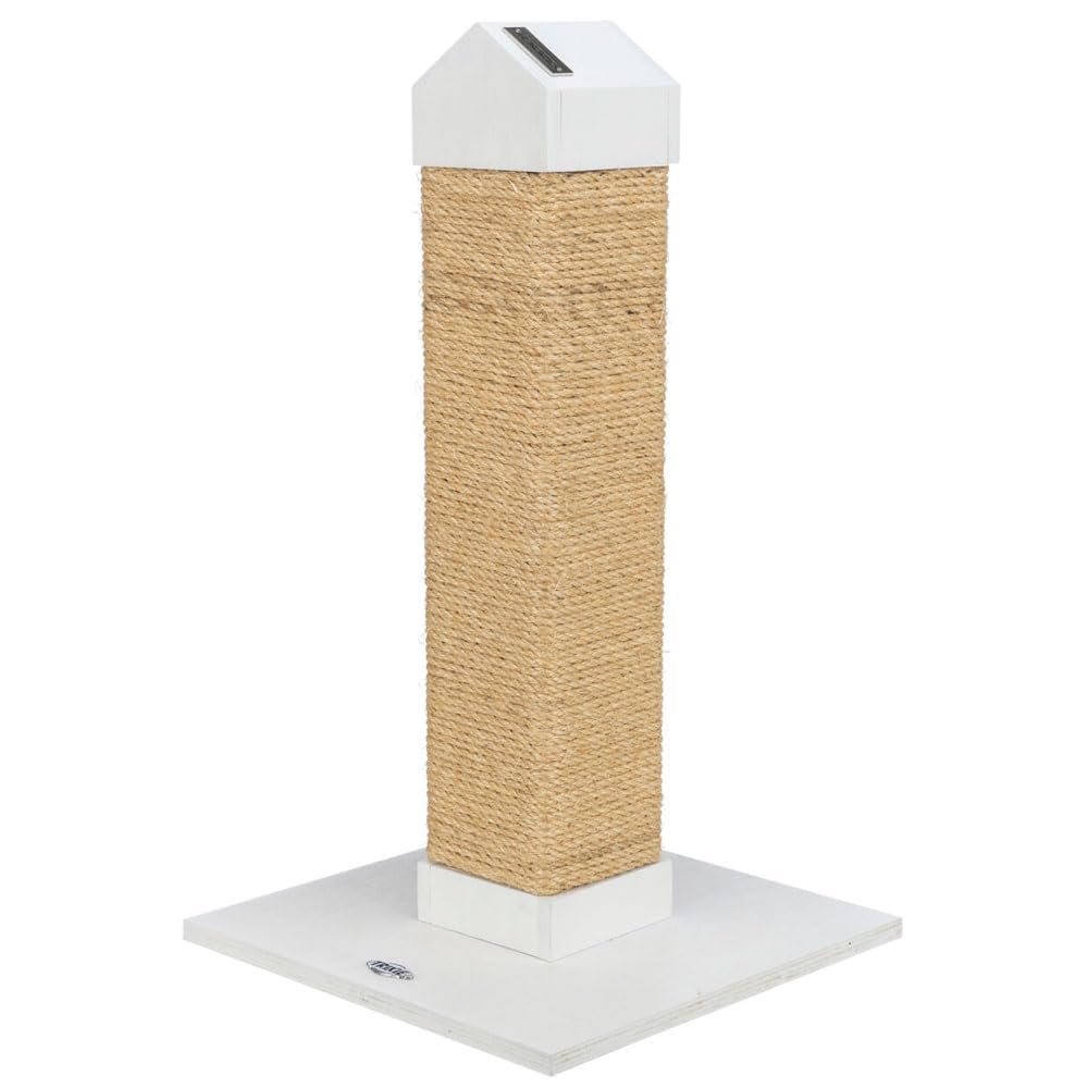 Griffoir pour chat TRIXIE Iben blanc 60 cm pour salon moderne