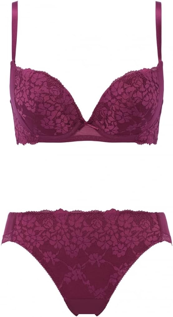 Amazon | （アモスタイル）AMOSTYLE きゅっと寄せブラ ブラ＆ショーツ