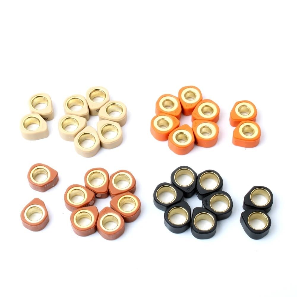 Set di rulli for Scooter da 8 Pezzi/Pesi variatore 20x12 mm 9 g 11 g 13 g 16 g Adatti for Kym Downtown 300i K-XCT People GT200i GT300i(13g)