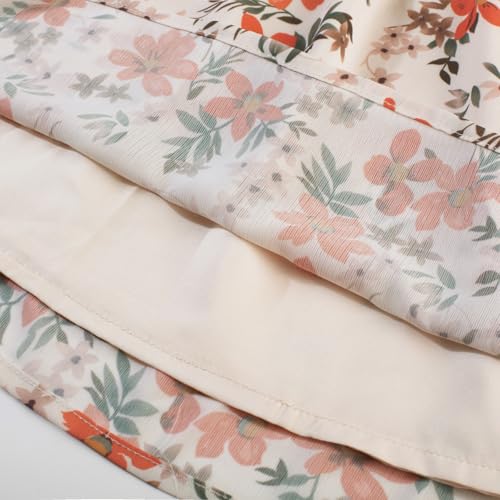 Image of GRACE KARIN Girls Long Sleeve Floral Dress Fall Winter Casual Dresses 6-14Y