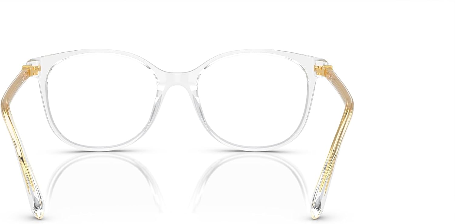 Swarovski womens Sk2002 Square Prescription Eyewear Frames