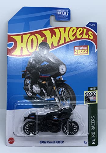 Hot Wheels BMW R nineT Racer 1:64 Negro 2022 miniatura 1