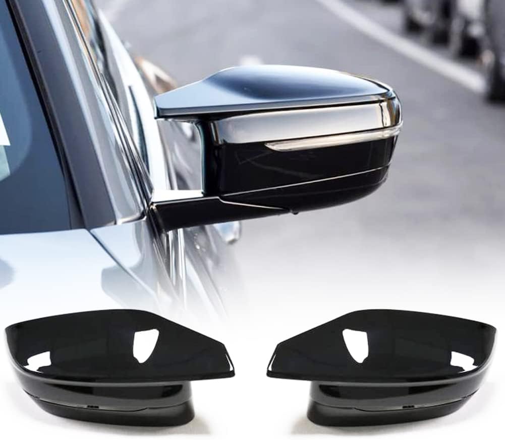 Mirror Covers for BMW 3 4 Series G80 M3 G82 M4 2021-2022 2pcs/pair Gloss Black Rearview Mirror Caps Replacement Style Factory Outlet LHD